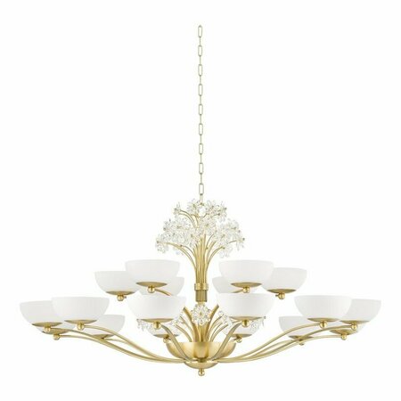 HUDSON VALLEY 20 Light Chandelier 4452-AGB